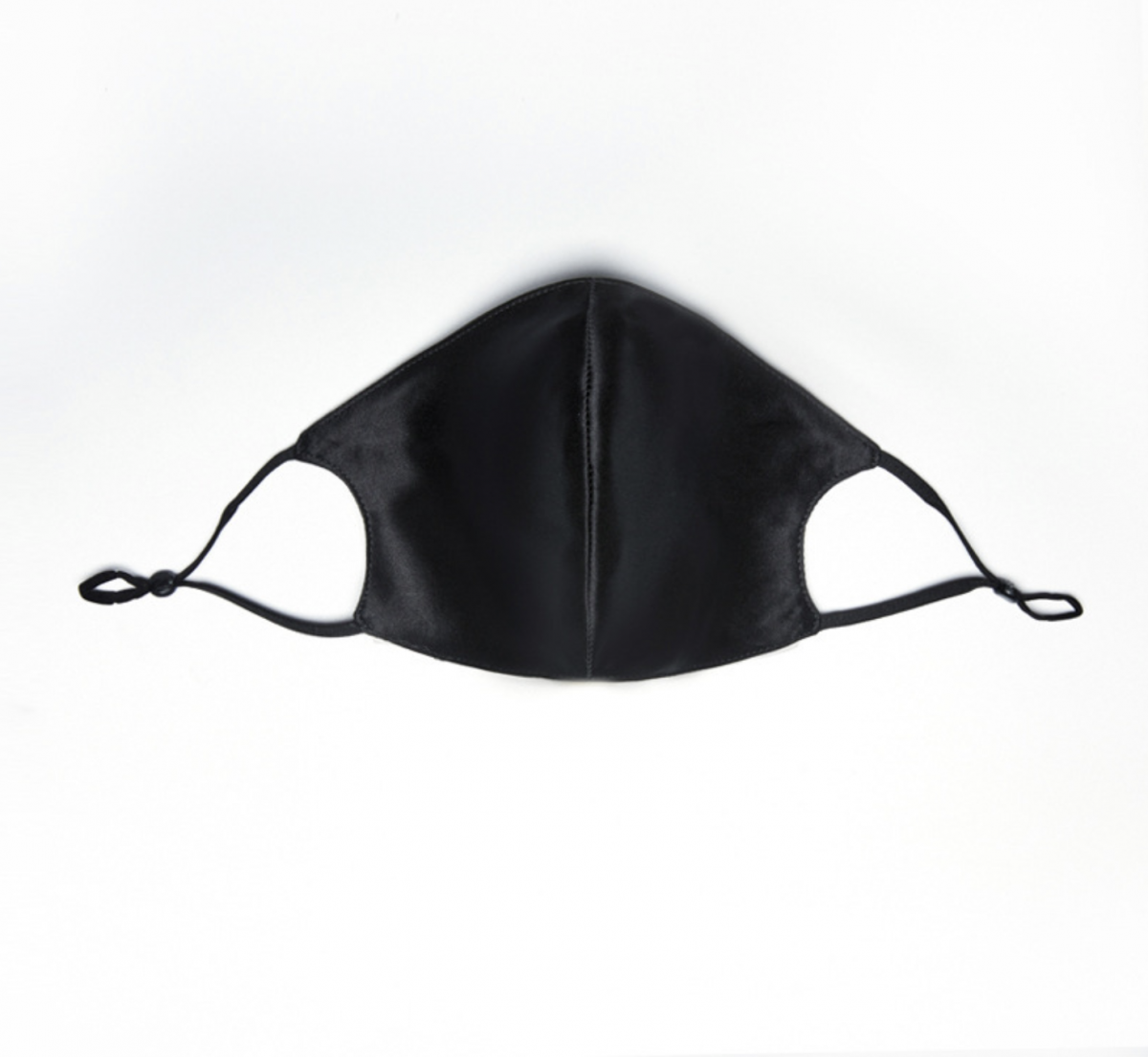 Silk Face Mask Black