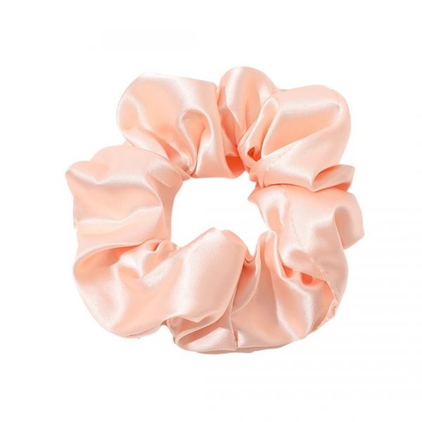 Peach Silk Hair Tie Singapore
