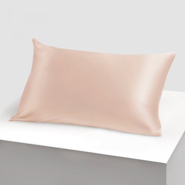 100% silk pillowcase rose gold