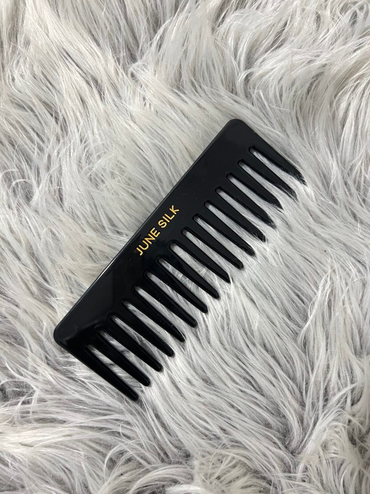 Black Acetate Detangle Comb Singapore