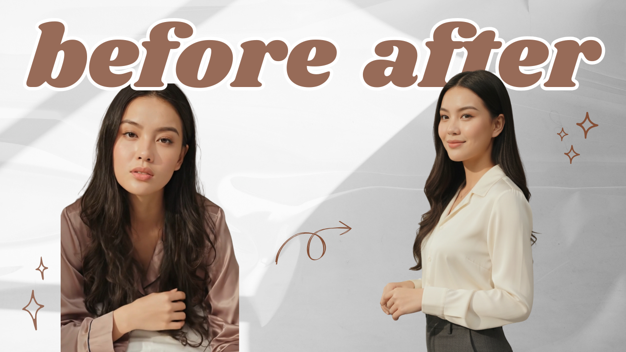 Before After Hair Silk Pillowcase